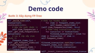 Transactree TieuLuanKTDLnhom5jhhfjhdufhudhfudhfudhfuhduhfud | PPTX