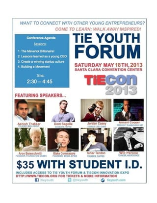 TiE Youth Forum at TiEcon 2013