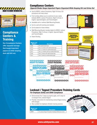 Catalogue khoa LOTO (Lockout Tagout)_TIFACO | PDF
