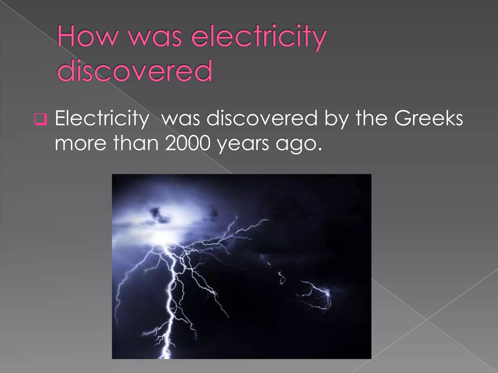 How electricity travels to your homeElectricity travels to your home by conductors.