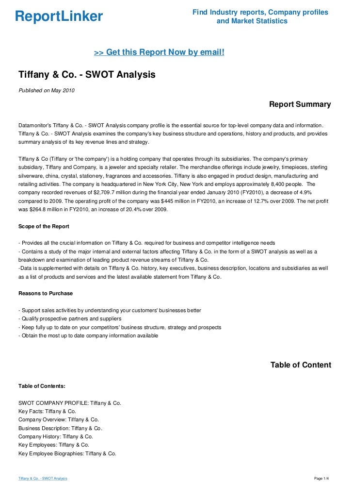 tiffany co competitor analysis Running head: tiffany & co market analysis 1 tiffany & co market analysis tia bell, colton black, bradley dowdy, lily kounlavong, and amber yarbough middle t. tiffany co competitor analysis Running head: tiffany & co market analysis 1 tiffany & co market analysis tia bell, colton black, bradley dowdy, lily kounlavong, and amber yarbough middle t.