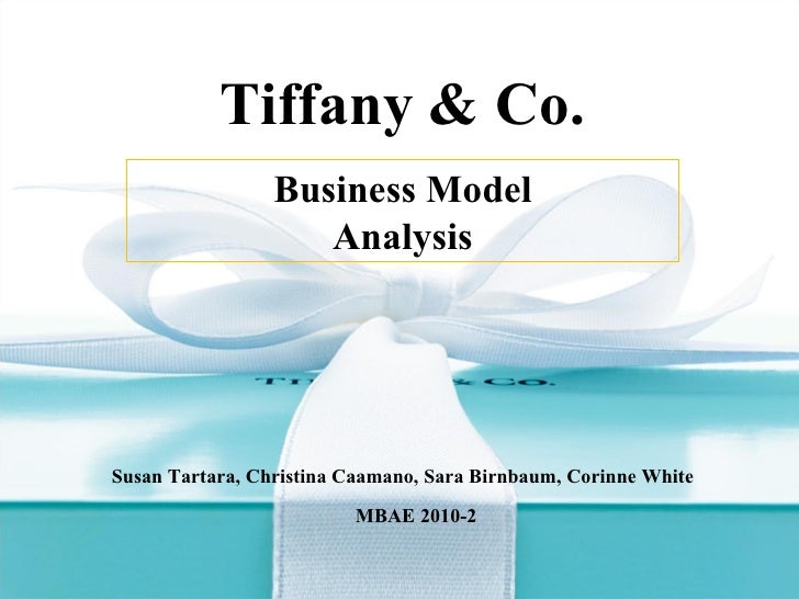 Tiffany Business Model Final