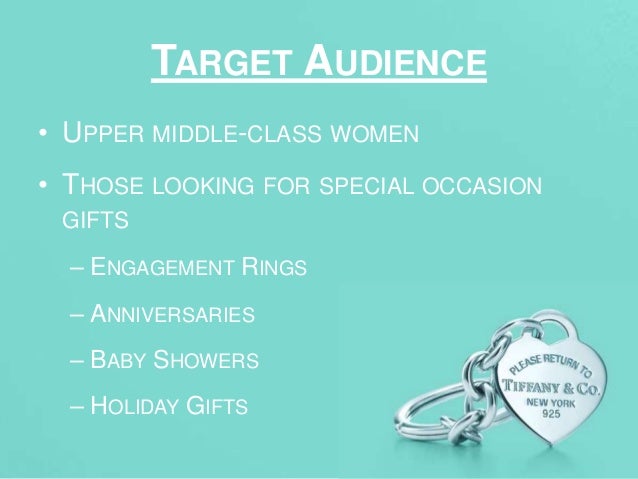 tiffany and co target audience