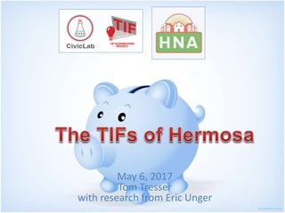 May 6, 2017
Tom Tresser
with research from Eric Unger
 