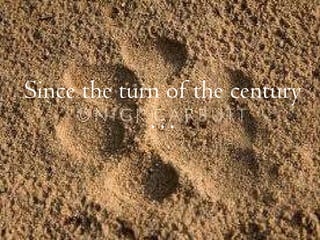 Since the turn of the century … 