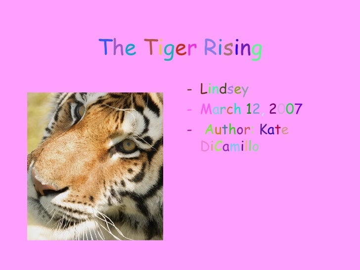 the tiger rising book report tiger rising the tiger rising book report tiger rising