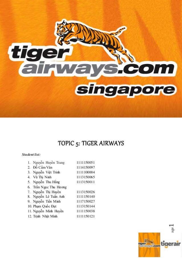 Tiger Airways