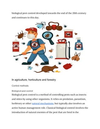 Tiger pest control | PDF