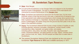Sundarbans Python tiger reserves.pptx environment proj tiger | PPTX