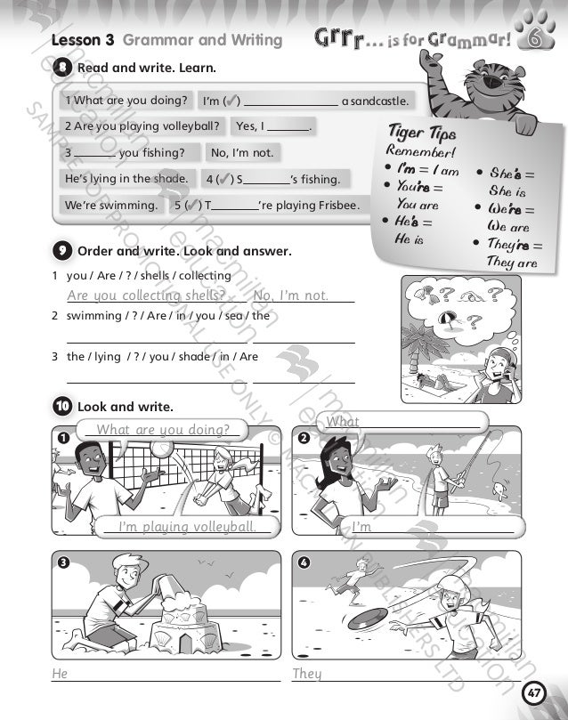 Tiger Team 4 Unit 6 Test Tiger time level 3 ab unit 6