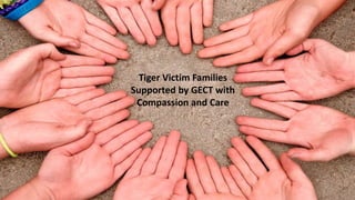 Tiger Victim Families
Supported by GECT with
Compassion and Care
 