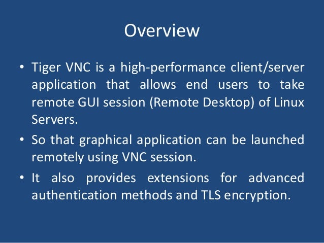 tigervnc viewer windows