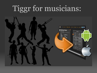 Tiggr for musicians: