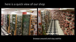 here is a quick view of our shop
browse around and stay awhile
 