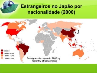 Estrangeiros no Japão por
   nacionalidade (2000)
 