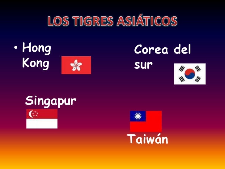 Tigres asiáticos Tigres asiáticos