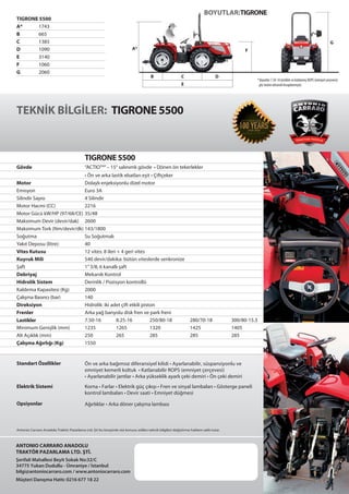 Tigrone 5500 turkish