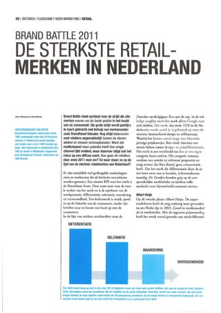 De sterkste retailmerken in Nederland - Tijdschrift voor Marketing