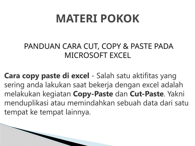 TIK-8-7-PANDUAN CARA CUT, COPY & PASTE DI EXCEL.pptx