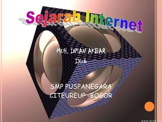 MUH. INSAN AKBAR
        IX-6


SMP PUSPANEGARA
CITEUREUP -BOGOR
 