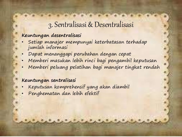 Desain dan Struktur Organisasi
