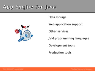 Spring configuration Created long before it was known about AppEngine