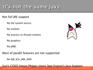 What it takes to deploy to Google servers?