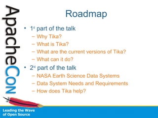 Scientific data curation and processing with Apache Tika | PPT