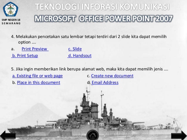 MICROSOFT OFFICE POWER POINT 2007 [BAB 3]