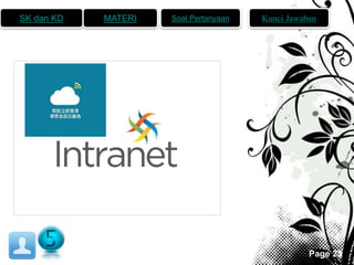 SK dan KD MATERI Soal Pertanyaan Kunci Jawaban 
Page 23 
 