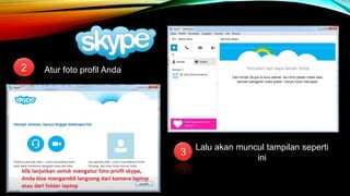 Atur foto profil Anda 
Lalu akan muncul tampilan seperti 
ini 
2 
3 
 