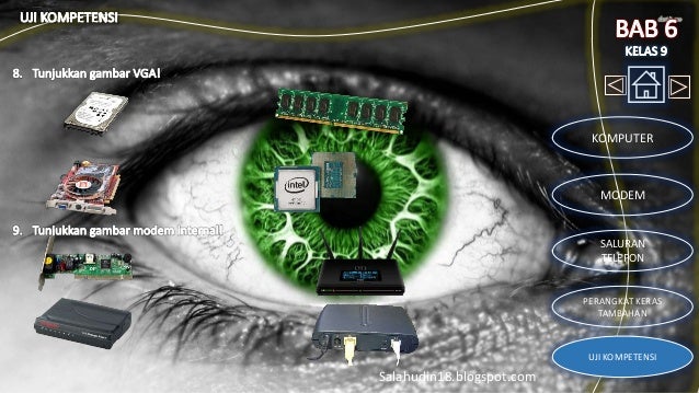 Tik kelas 9 bab 6 hardware untuk mengakses internet