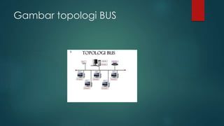Gambar topologi BUS 
 
