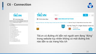 Đánh giá một website TMĐT theo nguyên tắc 7C (Tiki.vn) | PPTX