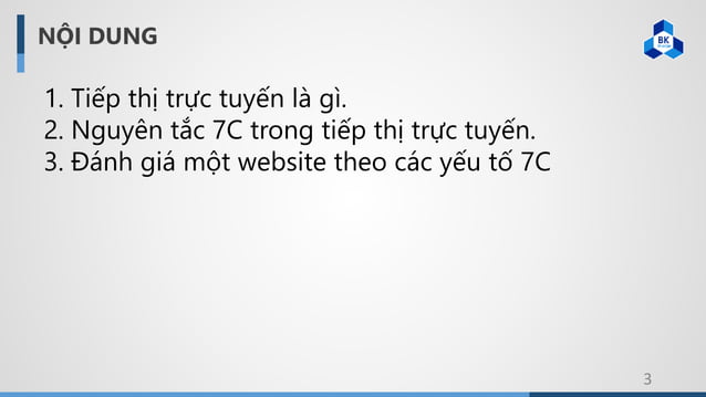 Đánh giá một website TMĐT theo nguyên tắc 7C (Tiki.vn) | PPTX