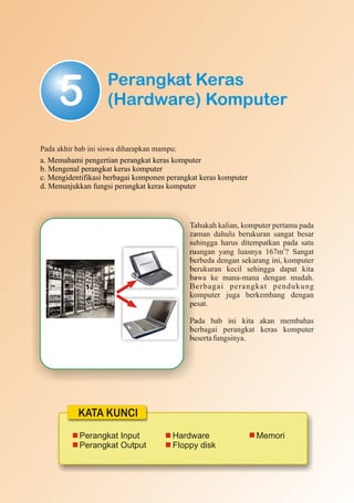 Tik kelas 7. bab 5. perangkat keras (hardware) komputer