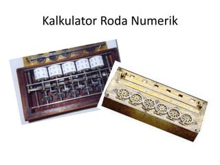 Kalkulator Roda Numerik
 