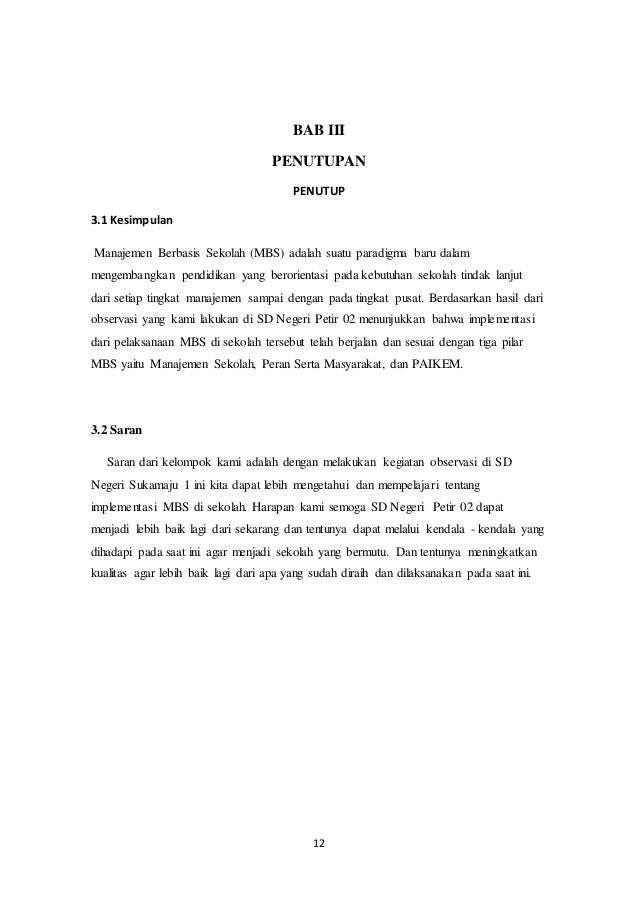 Laporan Observasi Sekolah 5 Sd Xaverius 1 Palembang