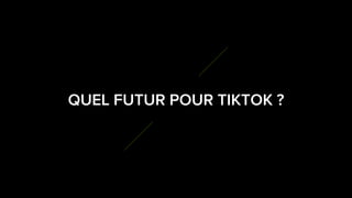 Quel futur pour TikTok ?
04 / TIKTOK : GO OU NO GO ?
72
/ Encore peu utilisé par les marques françaises et luxembourgeoise...