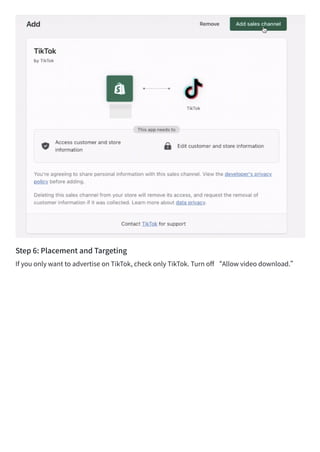 TikTok Ads Tutorial for Beginners – How to Advertise on TikTok | PDF