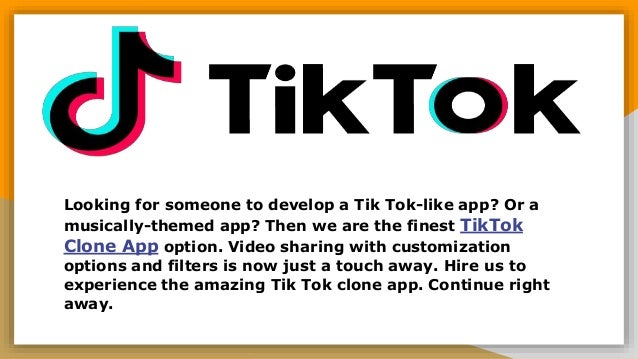 Tik Tok Clone | PPTX