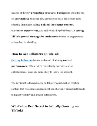 TikTok Growth_ How to Understand the Algorithm and Make Your Videos Go ...