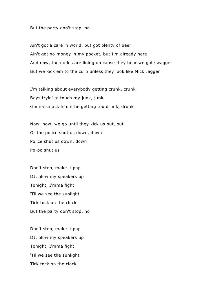Tik Tok Lyrics Ke Tik Tok Lyrics Ke