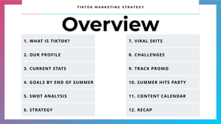 TikTok Marketing Strategy | PDF