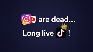 are dead…


Long live !
👑
 