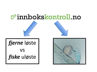 fjerne løste
vs
fiske uløste
 
