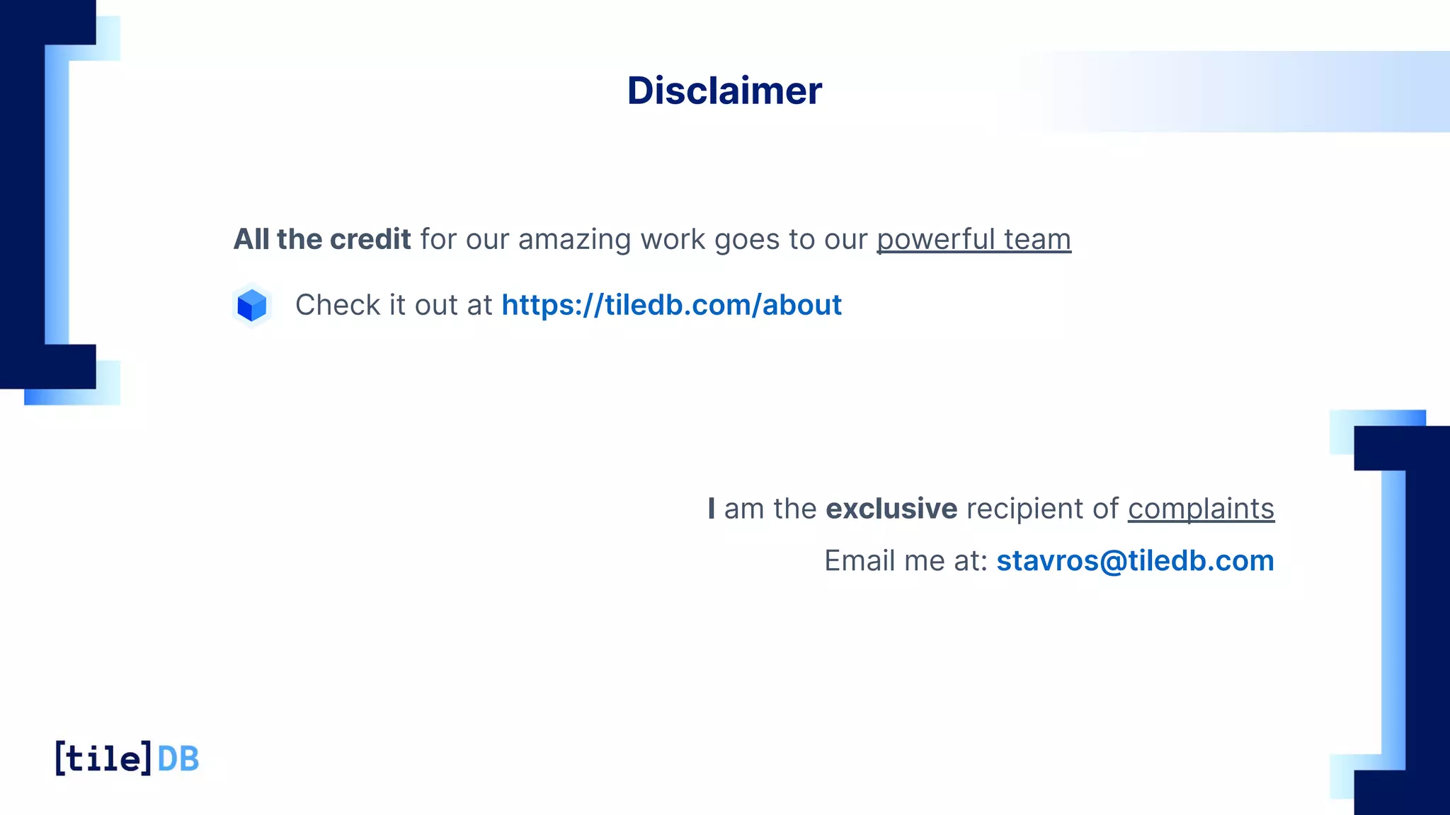 The TileDB Embedded Storage Engine | PDF