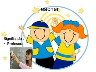 Teacher Significado : Profesora 