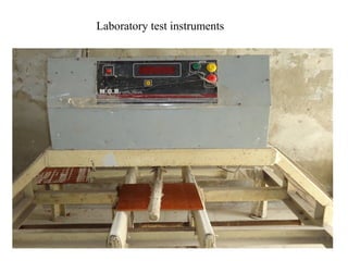 Laboratory test instruments
 