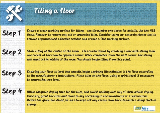 How To Tile A Floor And Wall